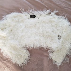 Shaggy Cropped Sweater